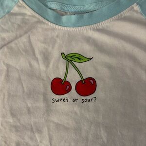 Cherry Baby Tee